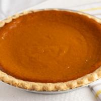 Pumpkin (Whole) · Classic pumpkin pie in a flakey pie crust.