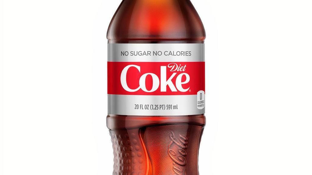 Diet Coke Bottle · No calories, always refreshing.