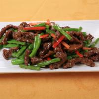 Slice Beef with Green Bean · 