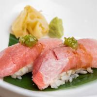 Negi-Toro  · Bluefin Fatty Tuna and Green onion