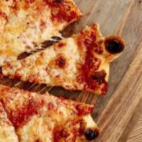 Cheese Pizza. · Vella Cheese Co. fontinella cheese, mozzarella, house tomato sauce