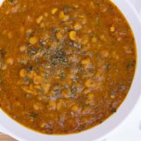 Dal Tarka · Vegan, gluten-free. Organic yellow lentils cooked with tomatoes, onions, ginger, and green c...
