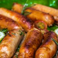 A7-Lao Sausages - Regular Price · Lao sausage has a deeply, flavorful and distinctive taste.  It is a pork sausage filled with...