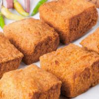A3-Crispy Fried Tofu - Regular Price · Tofu is deeply fried until golden with crispy texture on the outside and soft and silky on t...