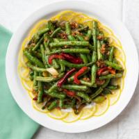  Sauteed Green Bean with Minced PorkS · 