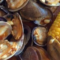 Clams · Fresh manila clams
