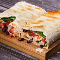 Foghead Burrito · Uniquely tasty burrito with your choice of meat and rice, with our homemade BBQ sauce, chees...