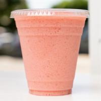 54. Strawberry Smoothie · 202 calories. 235 calories. 335 calories. Strawberries and juice, banana, apple, frozen yogu...