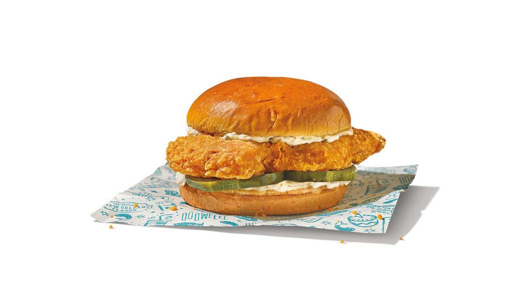 Classic Flounder Fish Sandwich · Sandwich only