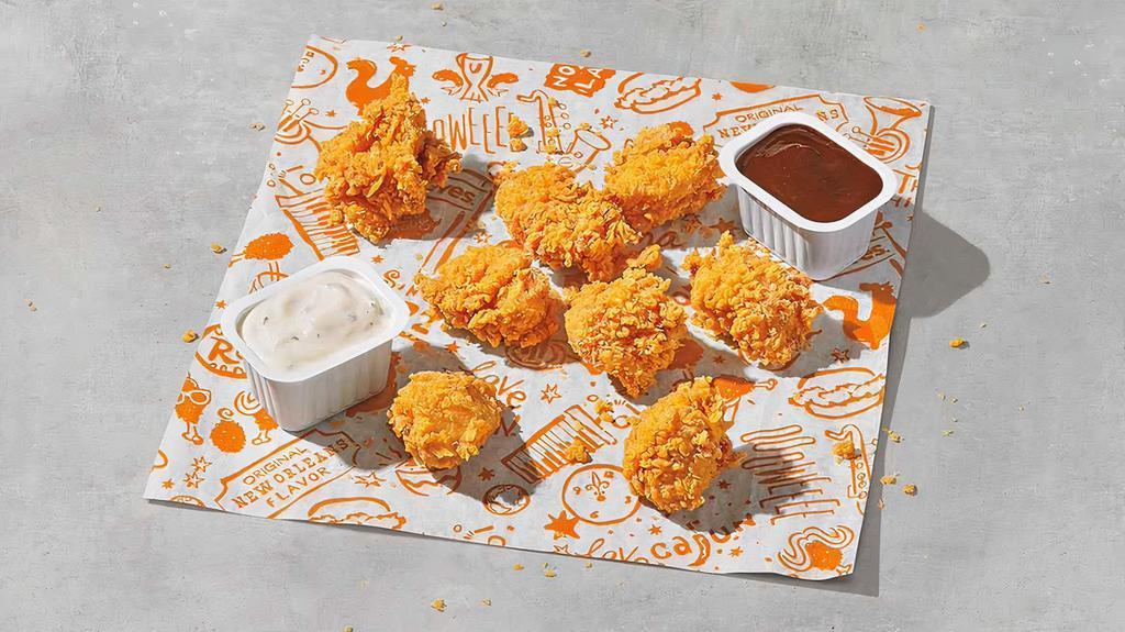 8Pc Nuggets Dinner · Includes a choice of regular signature side and a biscuit.