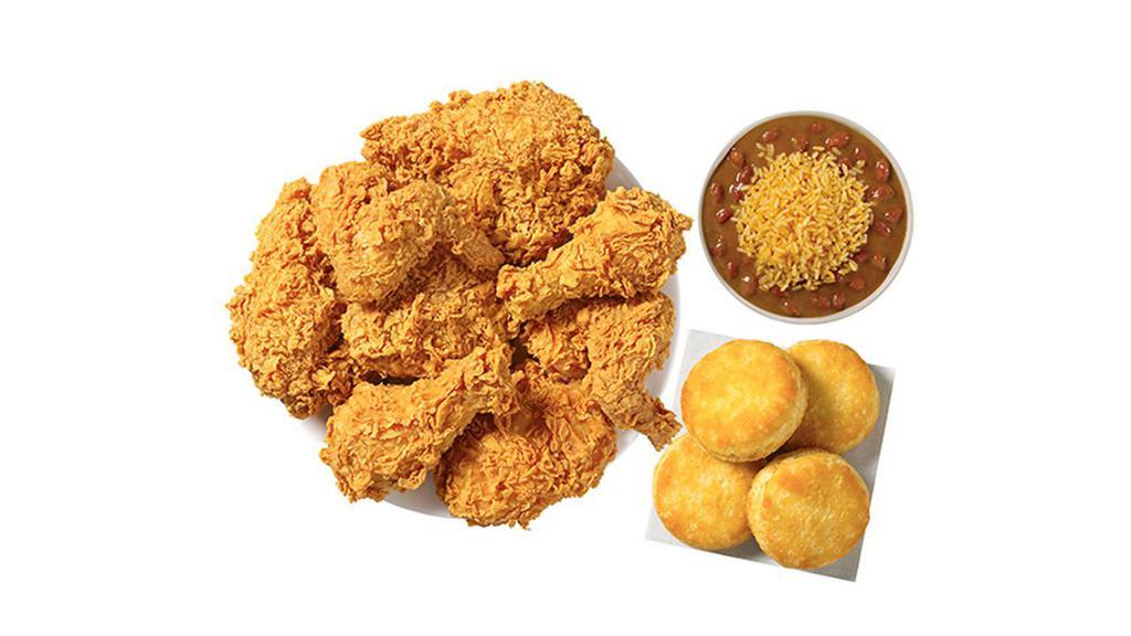 Mixed Chicken (8 Pcs) · Includes one large signature side and four hot buttermilk biscuits.
