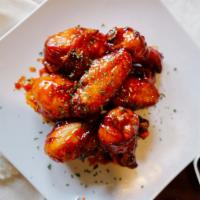 5. Soy Sauce Chicken · Oven chicken tossed in soy, spices, chili pepper vinegar sauce.