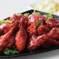 Red Burn · Our spiciest chicken with the choice of spicy or extra spicy!