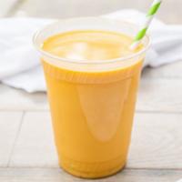 Mango Milk · 16 oz. Pureed Mango, Agave & your choice of whole milk or organic soy milk. This drink pairs...