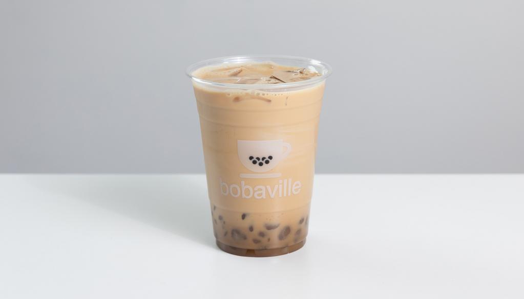 Classic Milk Tea · Our bestseller is made from our house blend Assam black tea, non-dairy creamer, and sugar. We brew our black tea with DOUBLE the recommended leaves for a strong, bold flavor with notes of chocolate.
