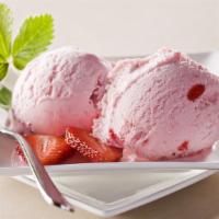Strawberries & Cream Ice Cream · A pint of low carb/keto, decadent ice cream in the flavor of Strawberries & Cream.