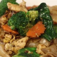 Pad Si-Ew · Vegetarian available (tofu or braised gluten on some dishes). Ask your server for gluten fre...