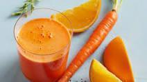 Carrot Orange Juice (14 oz.) · 123 cal.