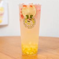Pineapple Lemon Sparkling water · 