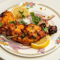 Tandoori Chicken · Chicken marinated in spices