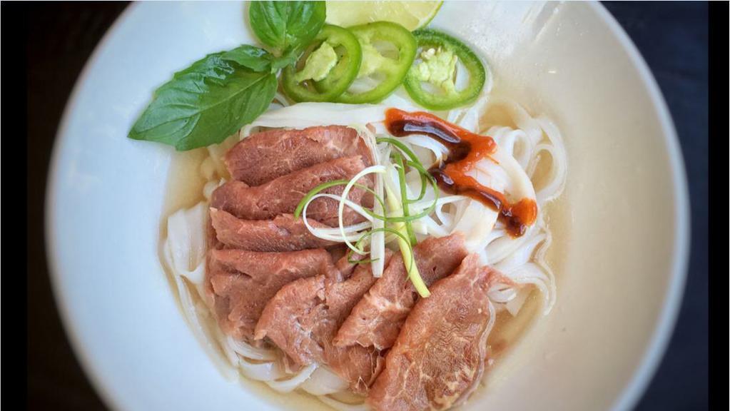 S2. Filet Mignon Pho · There are fresh noodle
