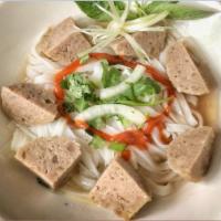 S3. Beef Ball Pho · There are fresh noodle