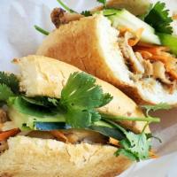 BM1. Gourmet Vietnamese Sandwich · Choice of proteins, garlic mayo, shaved onion, pickled carrot & daikon, cucumber, jalapeno &...