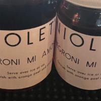 Nigroni, Mi Amore for Two · City of London gin, St. George terroir gin, Sipsmith gin, martelletti vermouth di Torino, ca...