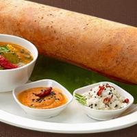 Masala Dosa · This Dosa is a thin crispy crepe made using fermented rice, lentil batter, and added potato ...