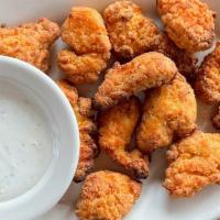 CHICKEN TENDERS · breast meat pieces breaded and roasted in our brick ovens