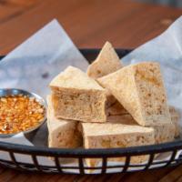 Crispy Tofu · Peanuts, sweet & sour sauce.