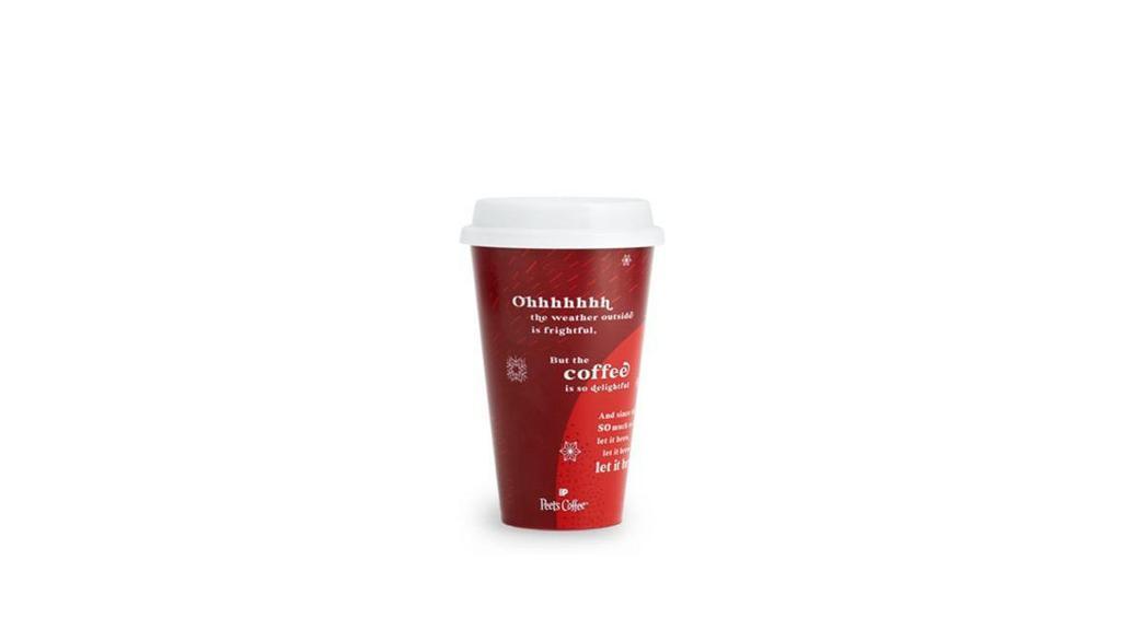 Reusable Hot Holiday Cup · Keep this totable reusable cup handy while you’re running holiday errands and checking your lists.
