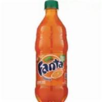 Fanta Orange · Your choice of size. Served in a to-go cup.