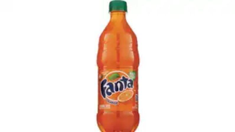 Fanta Orange · Your choice of size. Served in a to-go cup.