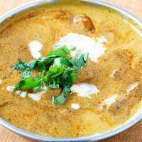 Chicken Korma · Chicken cooked with rich creamy curry.