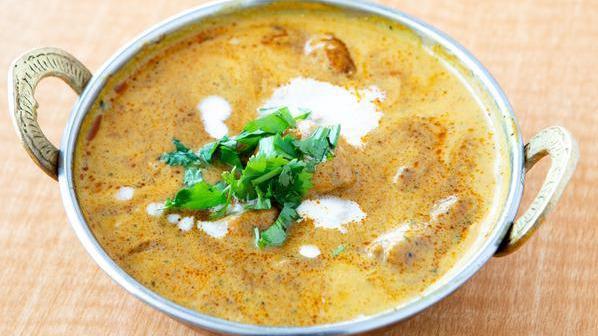 Chicken Korma · Chicken cooked with rich creamy curry.