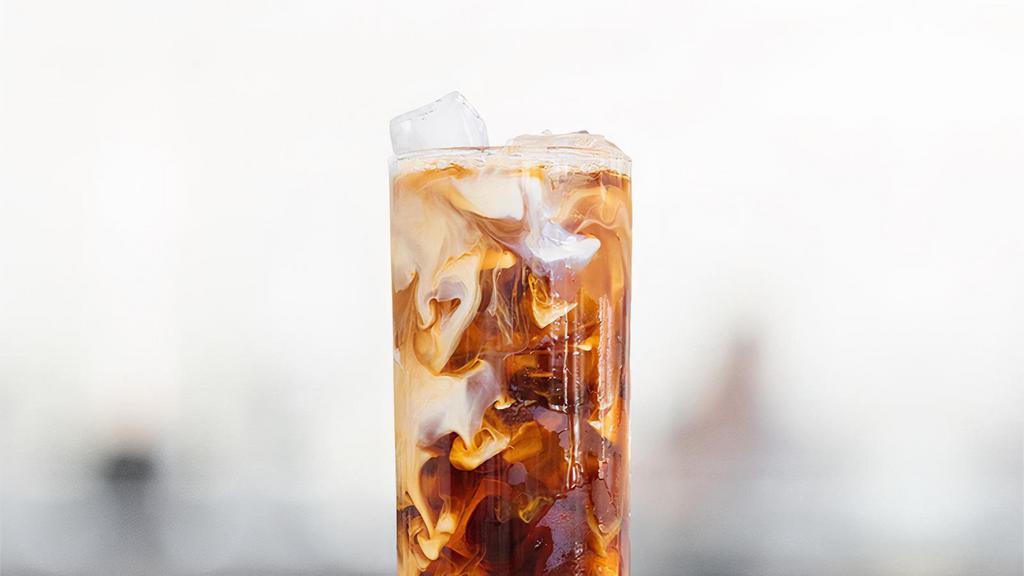 New Orleans-style Iced Coffee · New Orleans-style Iced Coffee is a sweet, creamy, decadent iced coffee that’s cold-brewed with roasted chicory, then cut with your choice of milk and cane sugar.