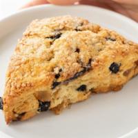 Scone · A morning or afternoon treat baked by one of our local bakery partners.