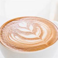 Caffè Latte · One of our most popular drinks, our latte turns our assertive, chocolaty, organic Hayes Vall...