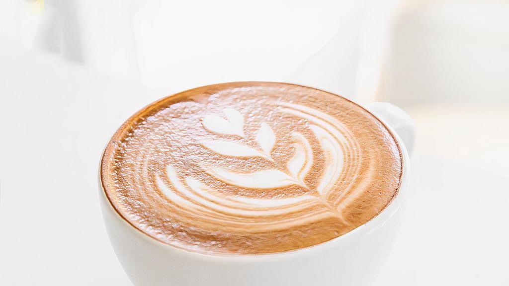 Caffè Latte · One of our most popular drinks, our latte turns our assertive, chocolaty, organic Hayes Valley Espresso velvety-sweet with a long pour of densely steamed milk.