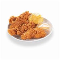 4 Pc Tender & Biscuit Only · 4 pieces tenders, biscuit & one dipping sauce