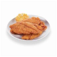 3-Pc  Fried Fish  · Include 1 Honey Butter Biscuit. With Perfectly  3 Cajun seasoning.