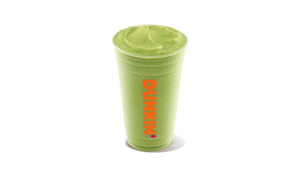 Frozen Matcha Latte · Sweetened matcha green tea blended with milk