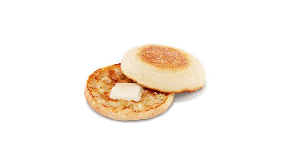 English Muffin · Enjoy a classic morning favorite. Our oven-toasted english muffin goes great with your favorite spread.

With a freshly frewed Hot or Iced Coffee, you can't go wrong.