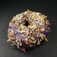 Ube with toasted coconut · 