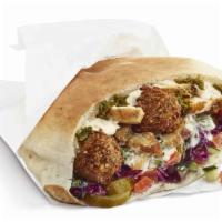 Half-n-Half Pita · Can't decide what you want to enjoy? Then this is the perfect option giving you a taste of b...