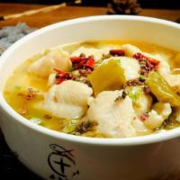 548. Szechuan Fish Stew / 瓦块鱼 · 