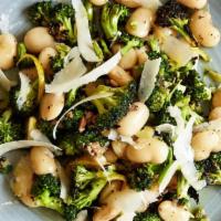Roasted Brassicas · Broccoli, Cauliflower, Brussel Sprouts, Sesame-Chili Glaze.