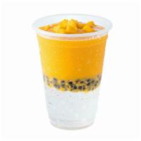 Passion Fruit Mango Icy 熱情芒果冰 · 22 oz.