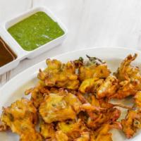 Mix Veg. Pakoda/Bhajia · Mix Veg. pakoda/bhajia is a popular evening snack. It is made by batter frying fresh vegetab...
